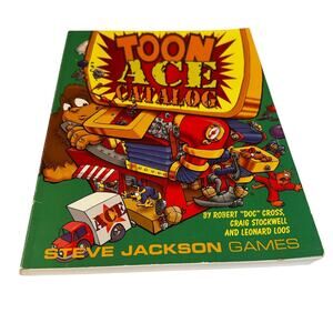 Toon Ace Catalog (1994, Paperback Book, Steve Jackson Games)